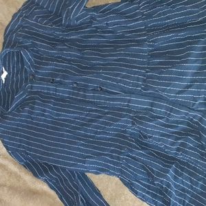A Caslon dark blue/ navy dress shirt. Never worn. Size XL fits like M or L.